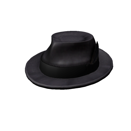 Feathered Felt Fedora Toy or Code