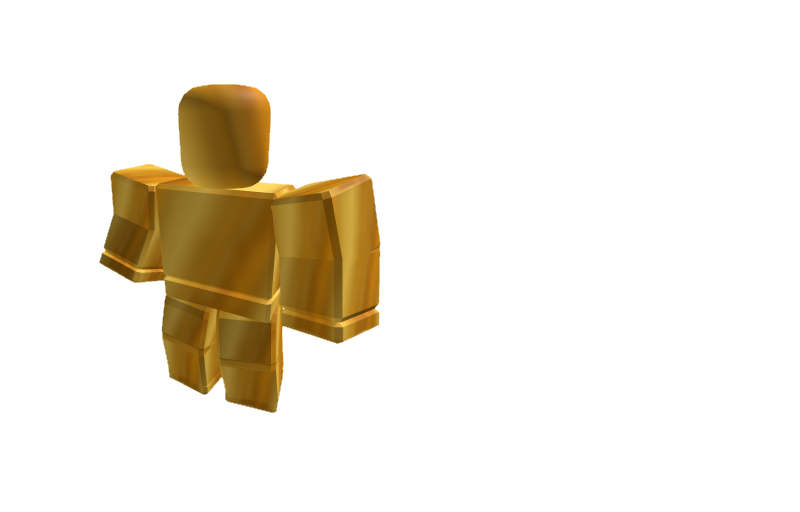 I got the golden robloxian today : r/roblox