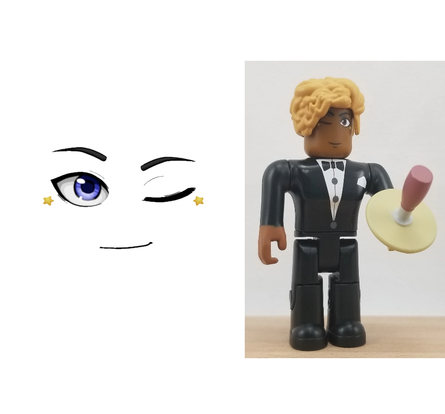thumbnail image 2 of Roblox Tsundere Expression Sakura Emi Anime Face Toy – Digital Code Sent Via Messages 2 of 6