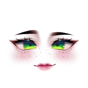 Mermaid Mystique Face Toy or Code