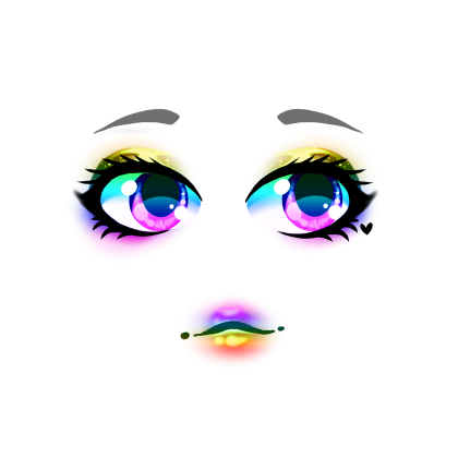 Rainbow Spirit Face Toy or Code