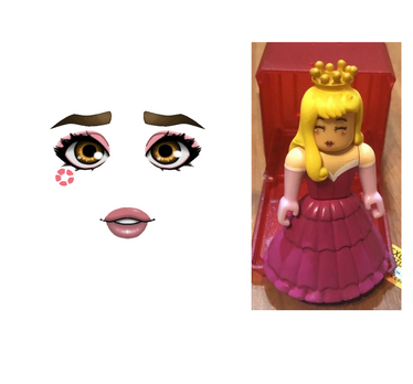 Sorority Star Face Toy or Code